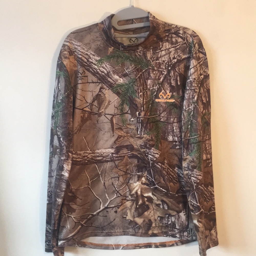 MENS Realtree Xtra long sleeve shirt S/CH 34-36